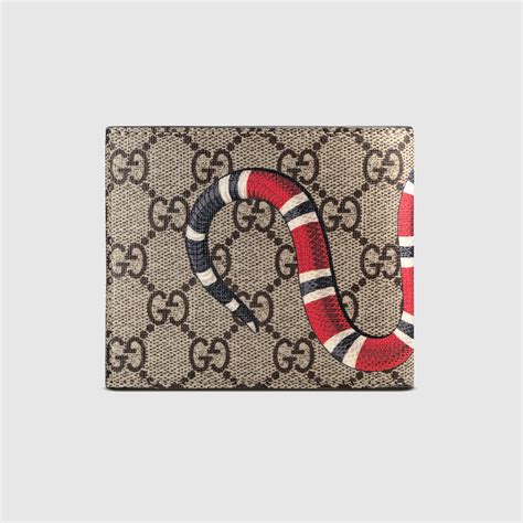 snake gucci belt replica|gucci snake wallet men's.